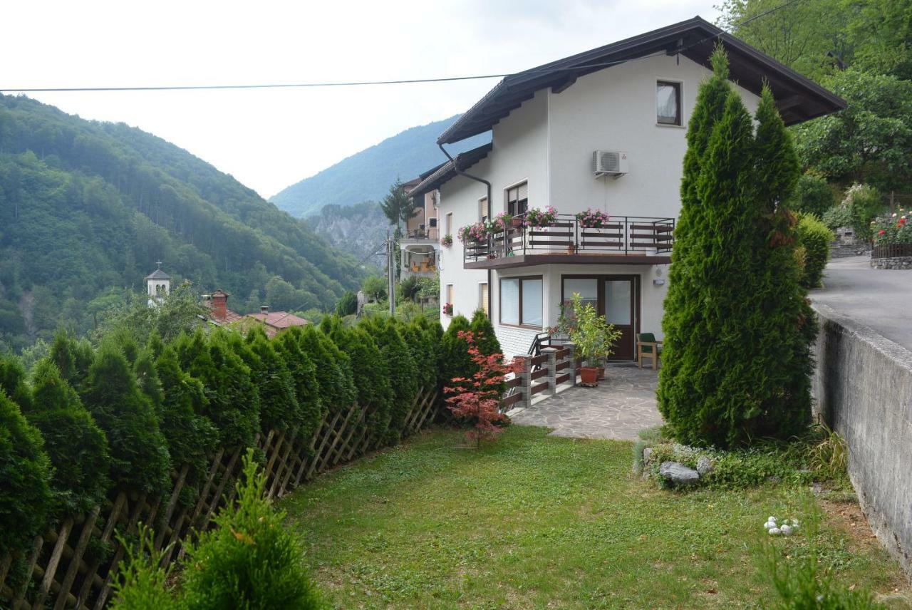 Apartma Zala Most na Soči Exteriör bild