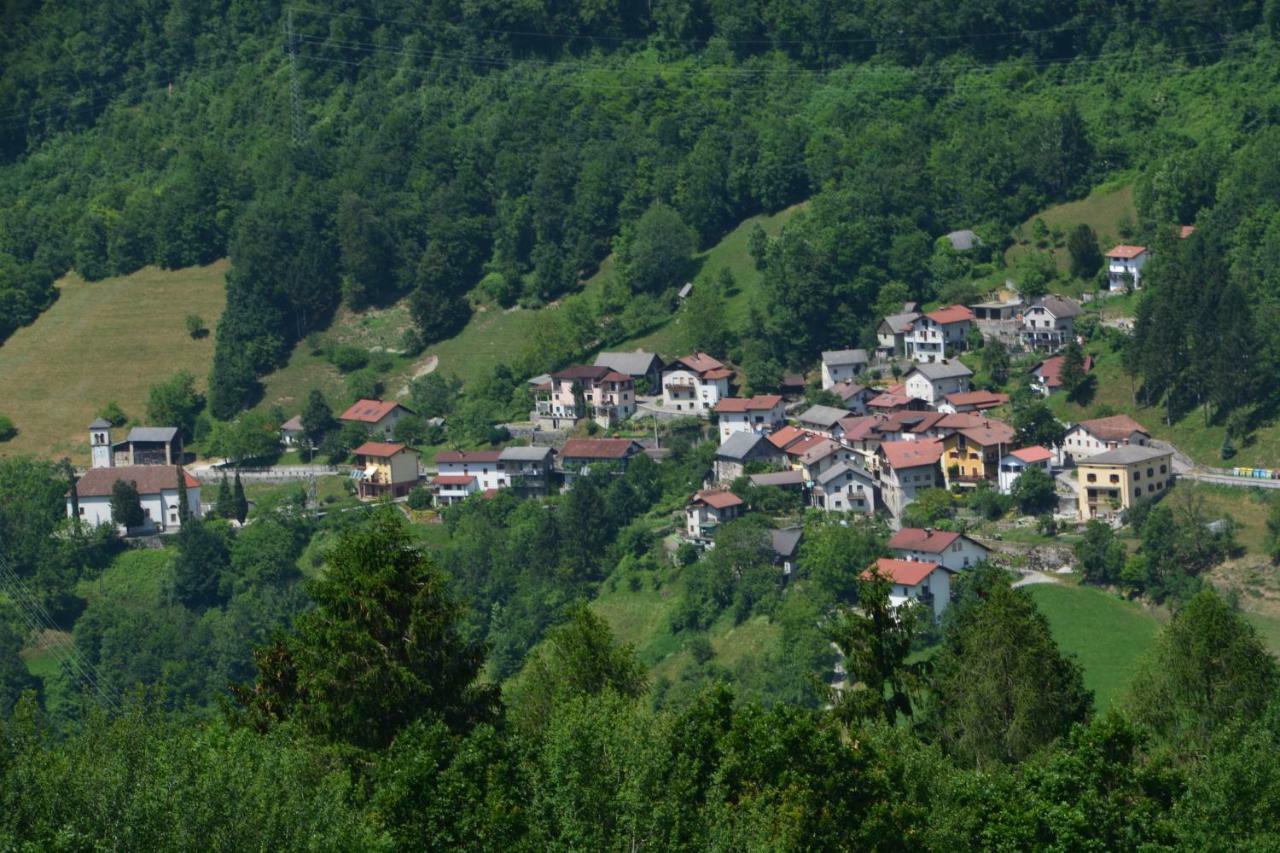 Apartma Zala Most na Soči Exteriör bild